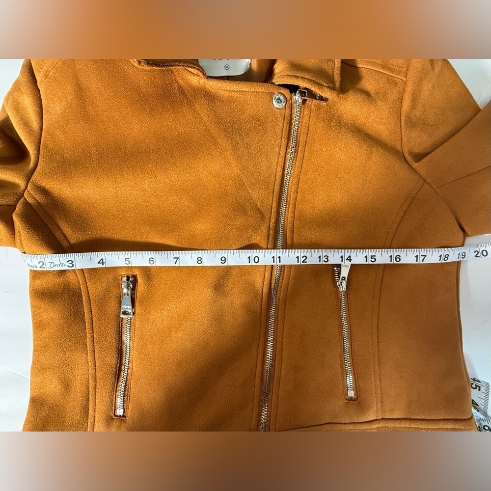 Vigoss Women's Brown Leather Jacket - Picture 7 of 11